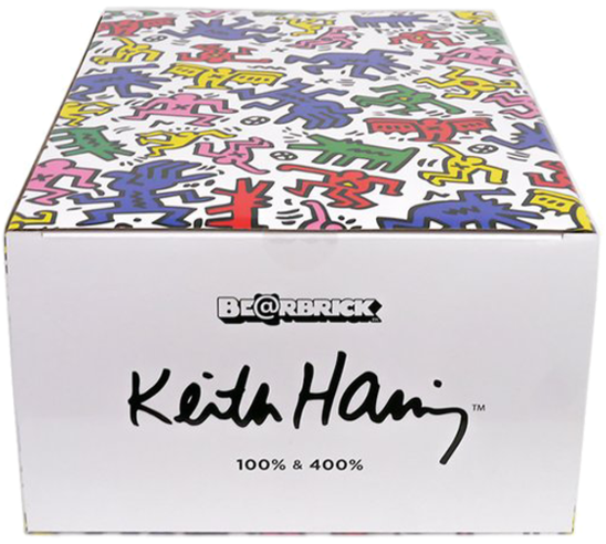 Medicom Keith Haring - Bearbrick (1050x1050), Png Download