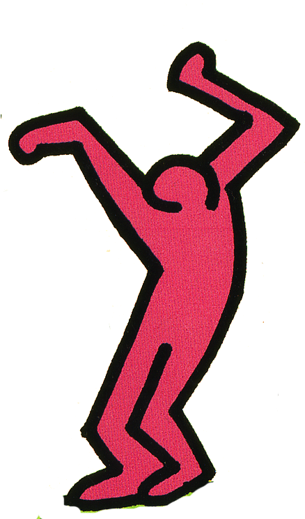 Keith Haring - Transparent Keith Haring Art (456x744), Png Download