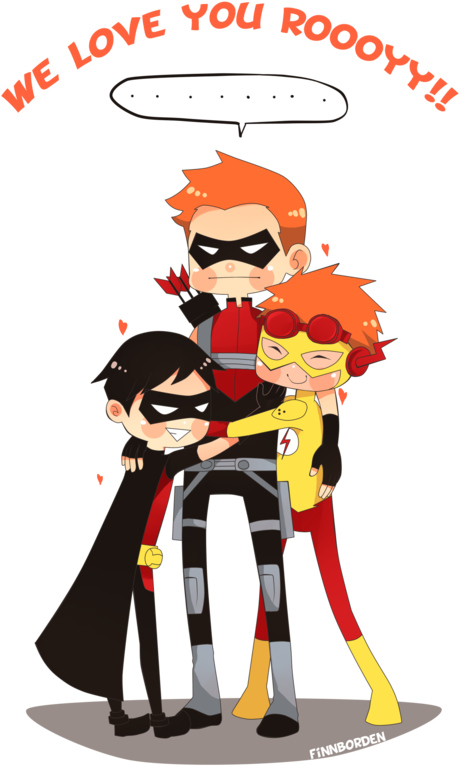 We Looooveeee Roy Harper By ~finnborden - Roy Wally And Dick (600x825), Png Download