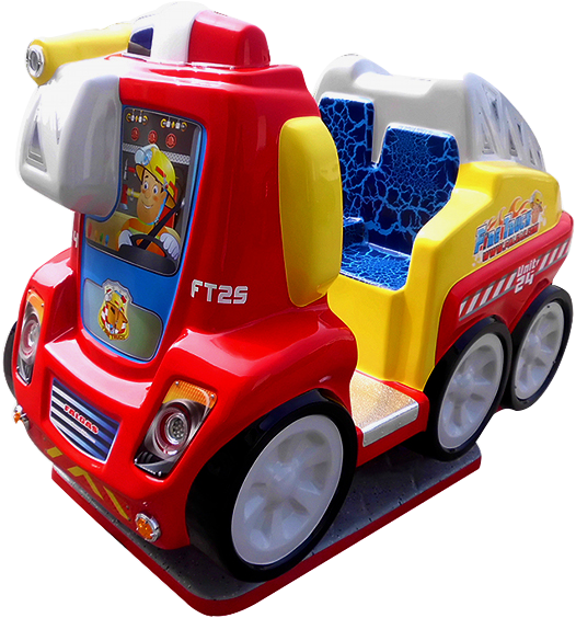 Asi-amusement Services International - Trophy Truck Kiddie Ride Png (540x640), Png Download
