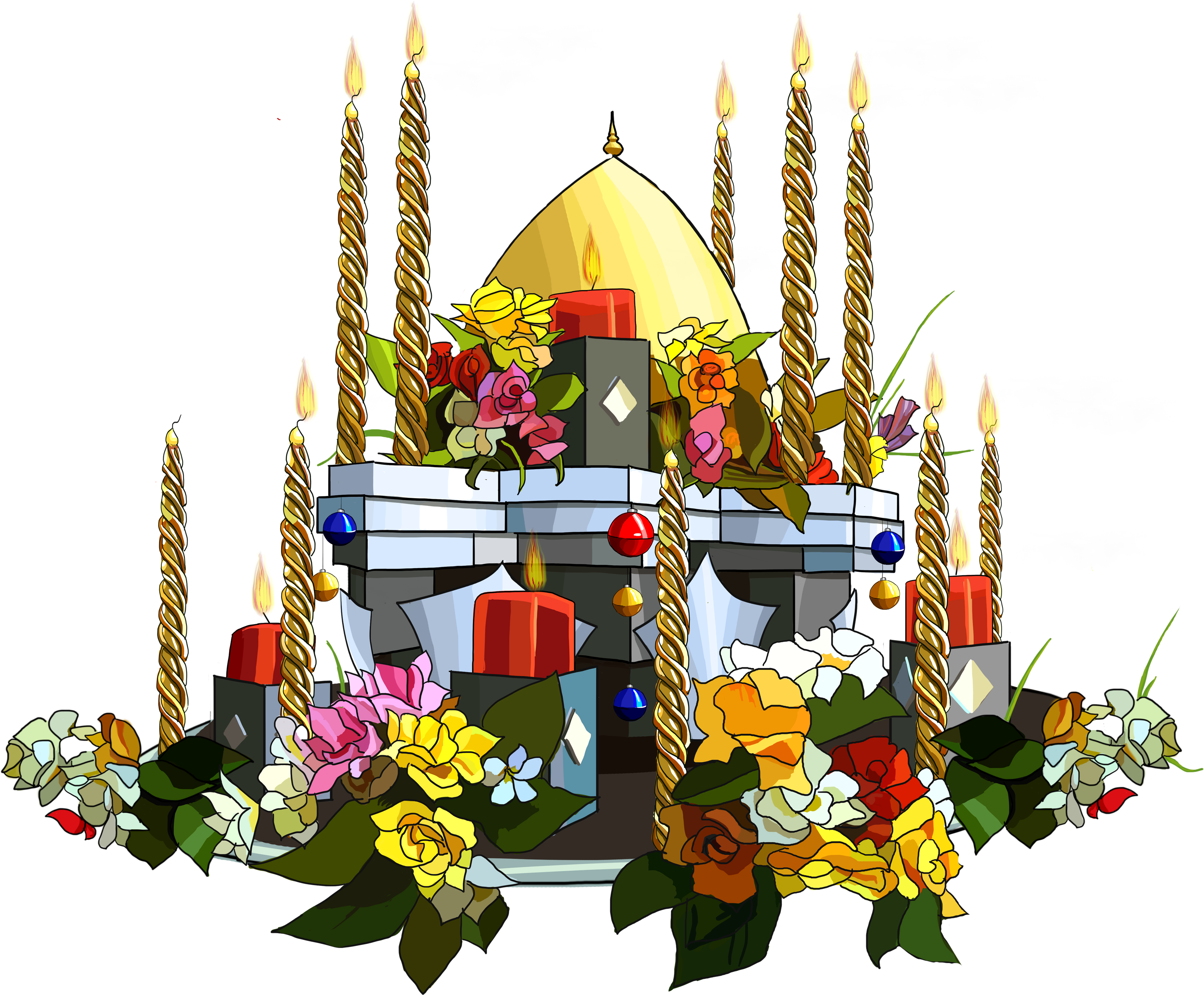 Muharram Flower (3264x2700), Png Download