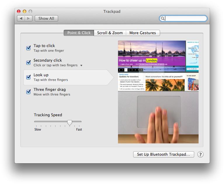 Enter Image Description Here - Mac Os Trackpad Settings (782x645), Png Download