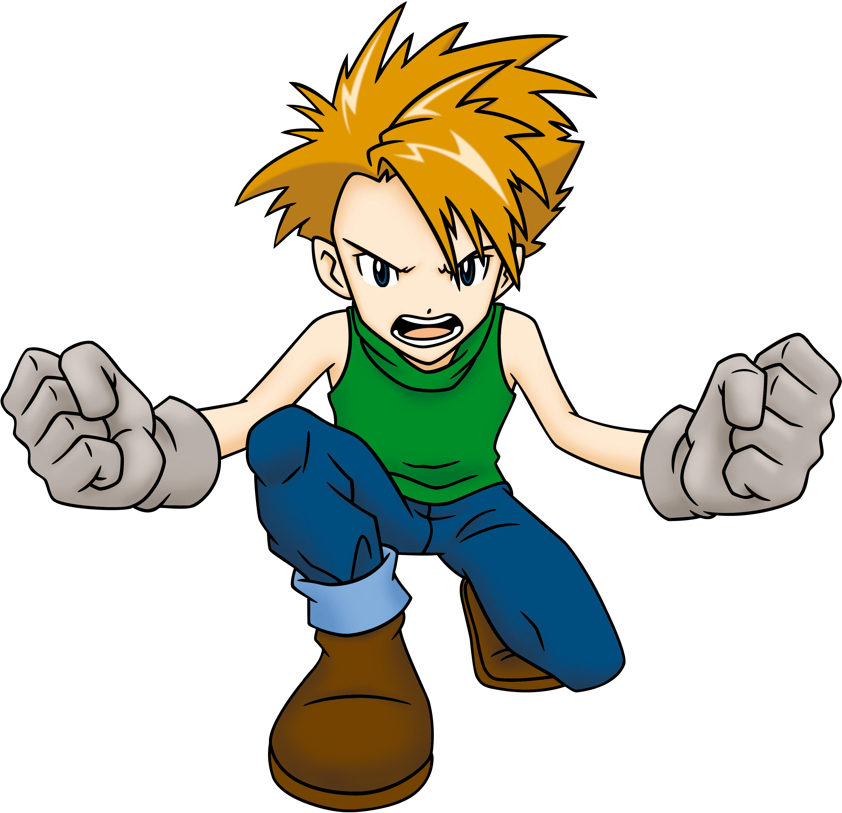 Click And Save Link As) - Cartoon (3371x3256), Png Download
