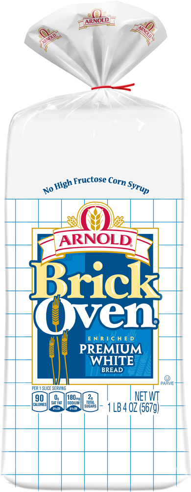 Brick Oven Premium White - Brick Oven Bread (1000x1000), Png Download