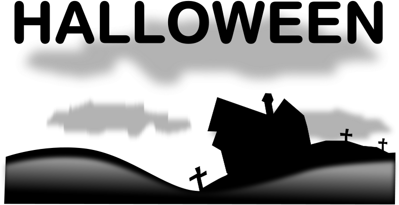 Free Halloween 003 - Human Skull (800x441), Png Download