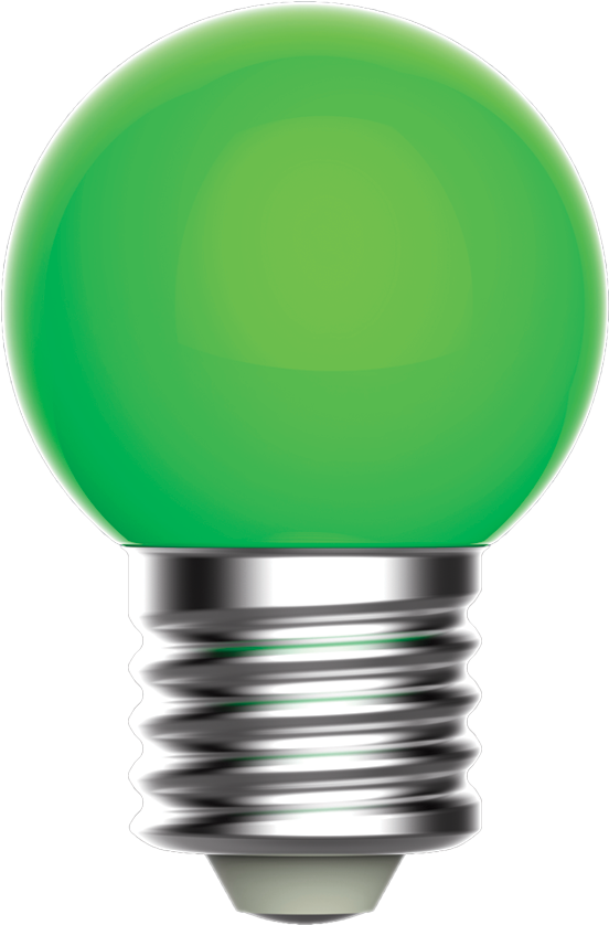 Night Lamp - Green 1w - Yeşil Gece Lambası (900x900), Png Download