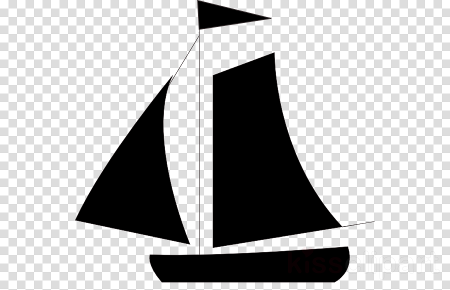 Purple Sail Boat Clip Art Clipart Sailboat Clip Art - Clipart Black And White Make Up Brush (900x580), Png Download