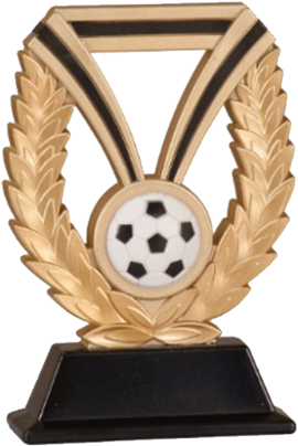 7" Soccer Duraresin Trophy - 7 Inch Bowling Dura Resin (600x600), Png Download