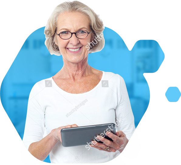Cirrent-started - Senior Citizen (596x542), Png Download