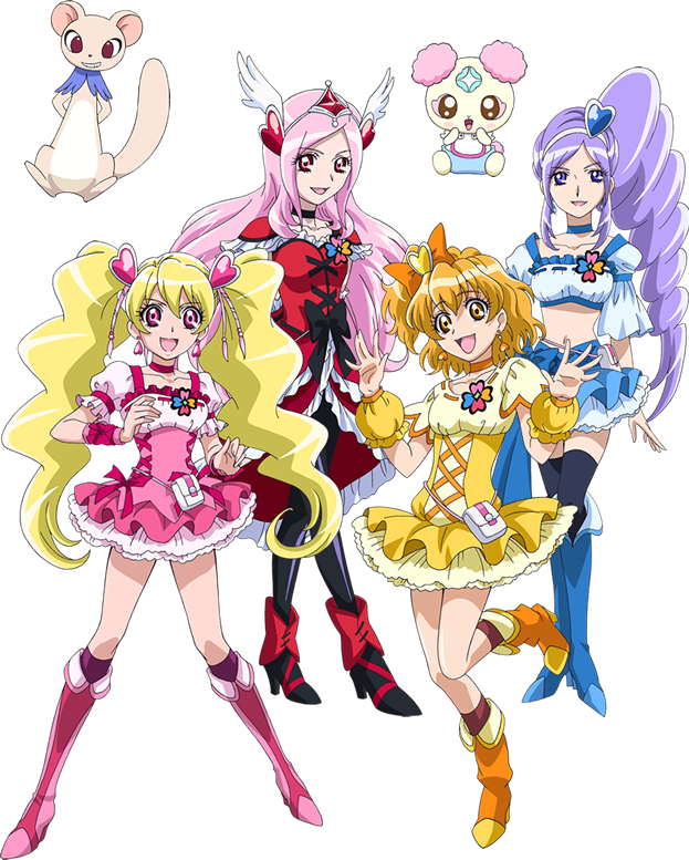 I Think I'm Gonna Start Merging The Fresh Precure's - Fresh Pretty Cure! (623x777), Png Download