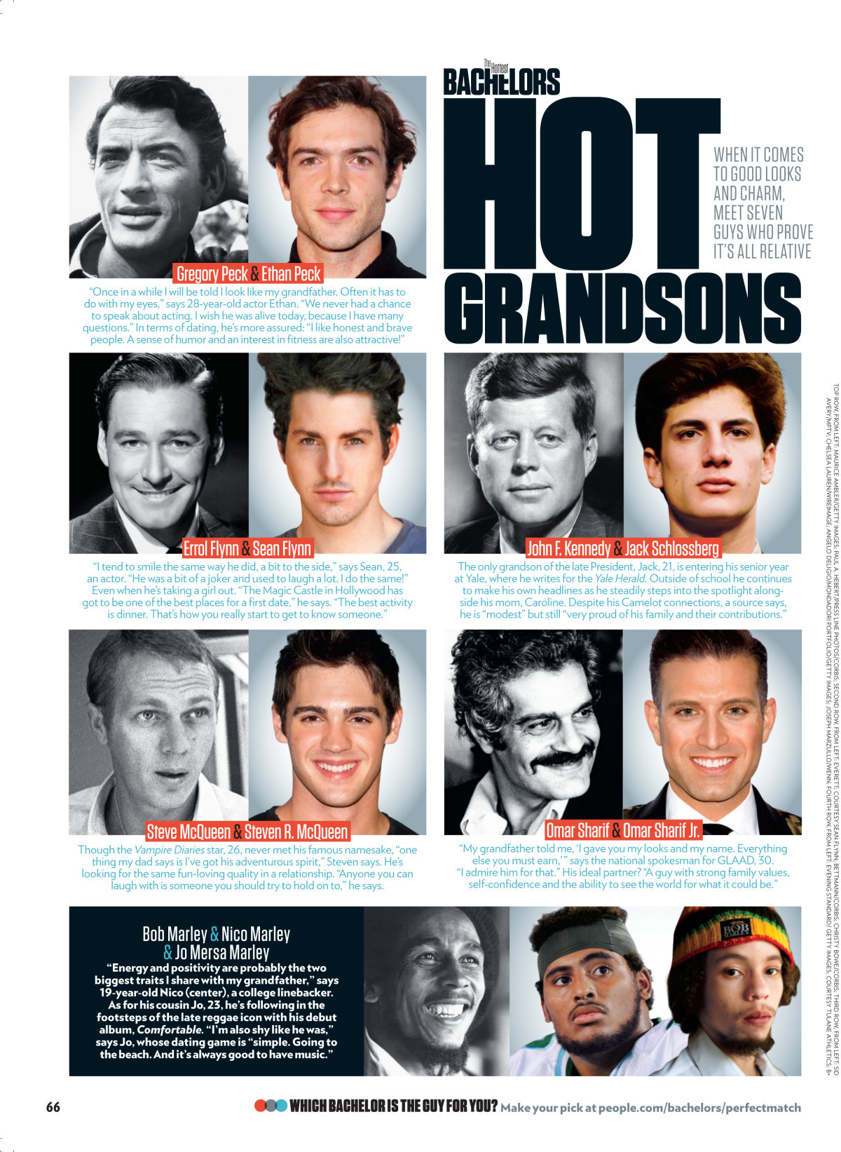 Check Out All Of The "hot Grandsons" Below And Be Sure - Omar Sharif Jr Partner (1200x1643), Png Download