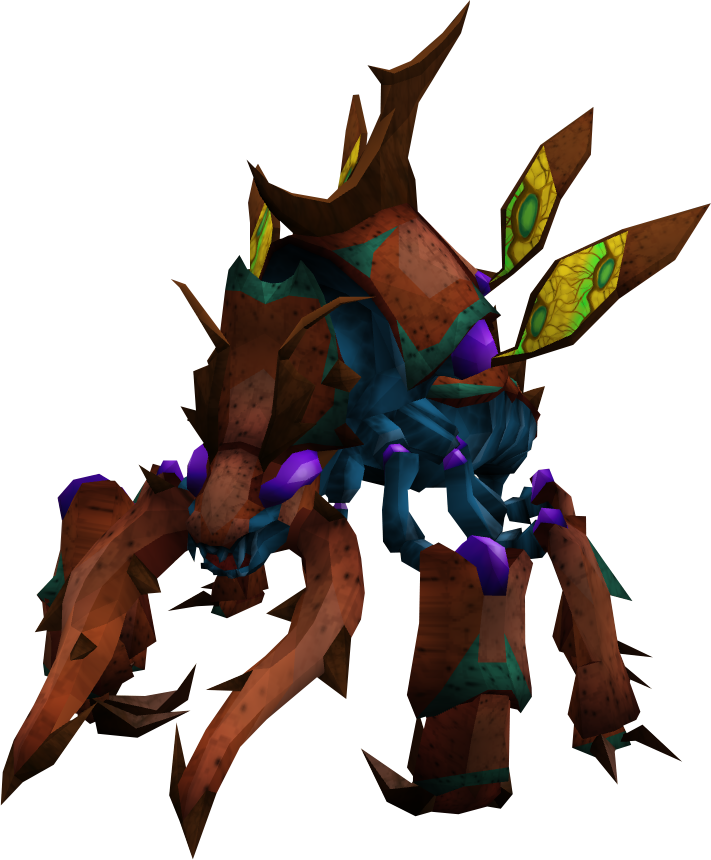 Kalphite King Png (711x860), Png Download