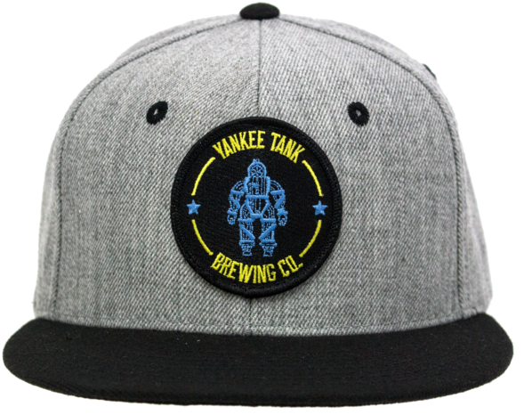Grey/black Hat With Logo Patch - Online Shopping (600x600), Png Download