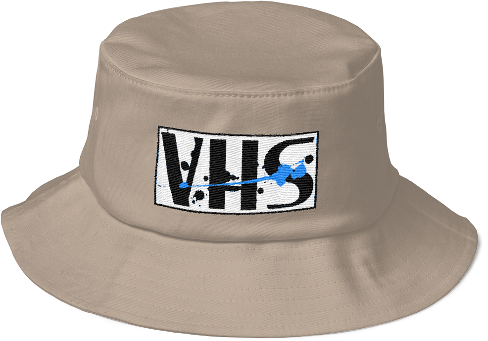 Khaki Vhs Splatter - Great Lakes Old School Bucket Hat (1000x1000), Png Download