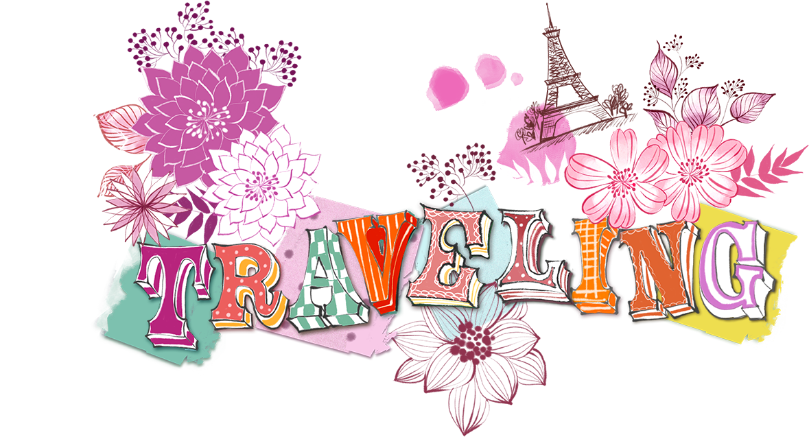 Eiffel Tower Tourism Pattern - Patterns Flower Travel (1179x637), Png Download