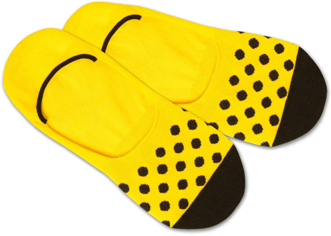 Neviditelné Ponožky Buzzing Bee Od Dillysocks (1114x1126), Png Download