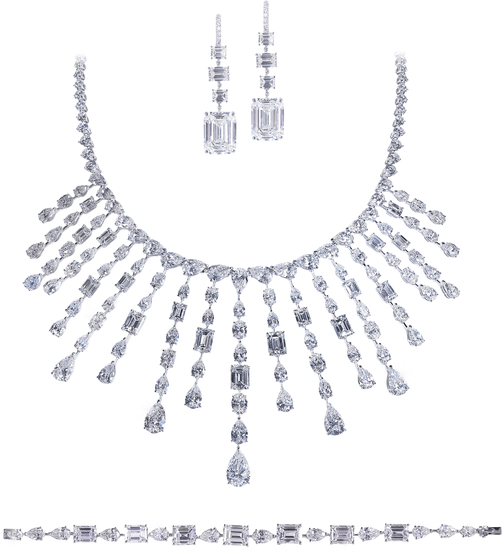 Moussaieff - Necklace (2349x2349), Png Download