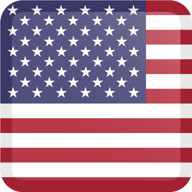 The United States Flag - Border Between France And Spain (866x650), Png Download