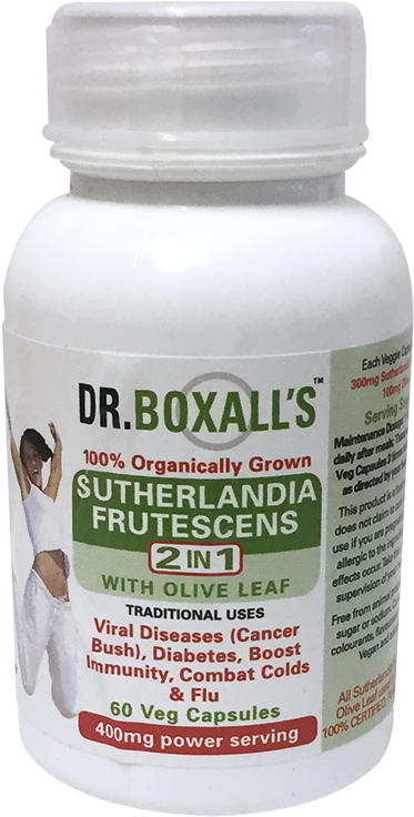 Sutherlandia With Olive Leaf - Cancer Bush (425x922), Png Download