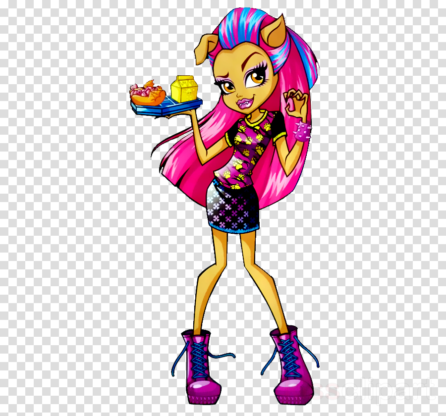 Monster High Howleen Wolf Creepateria Clipart Monster - Monster High Howleen Wolf Creepateria (900x840), Png Download