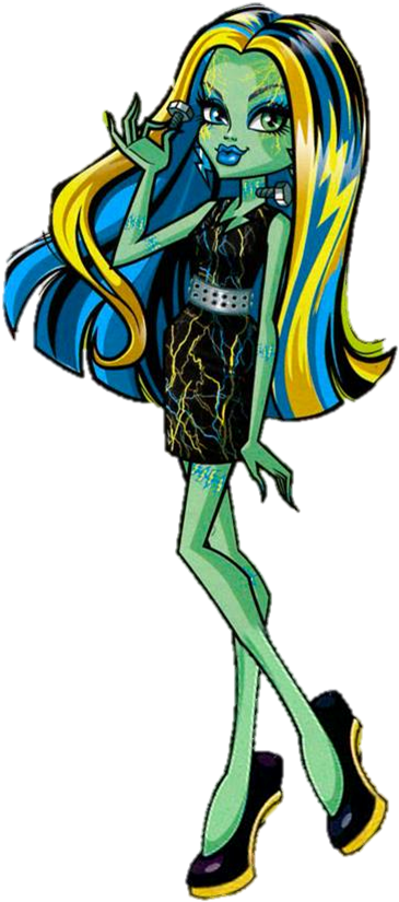 All About Monster High - Monster High Freaky Fusion Scarlei (455x870), Png Download