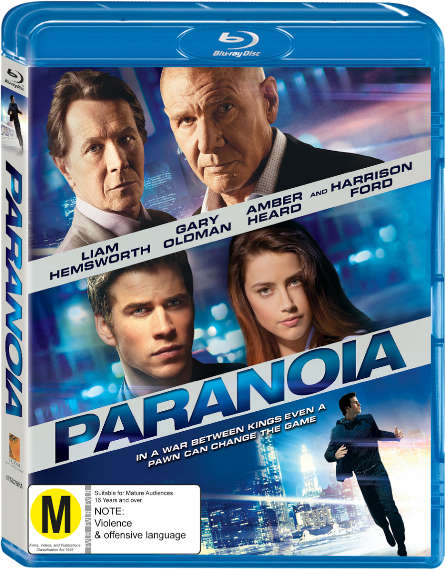 It Lacks Any Real Thrills Or Suspense Whatsoever, Resulting - Paranoia Starring Liam Hemsworth (dvd) (935x1600), Png Download