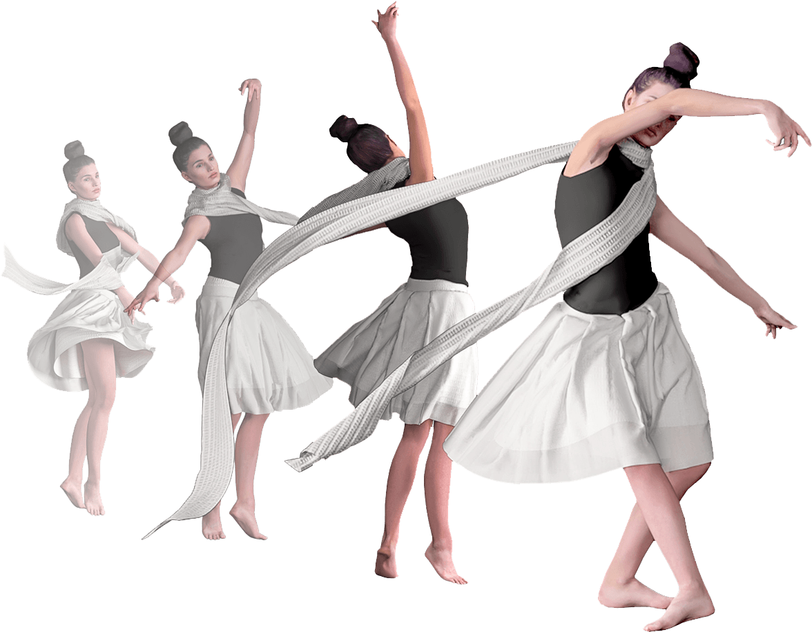 Animated 3d People - Turn (1440x960), Png Download