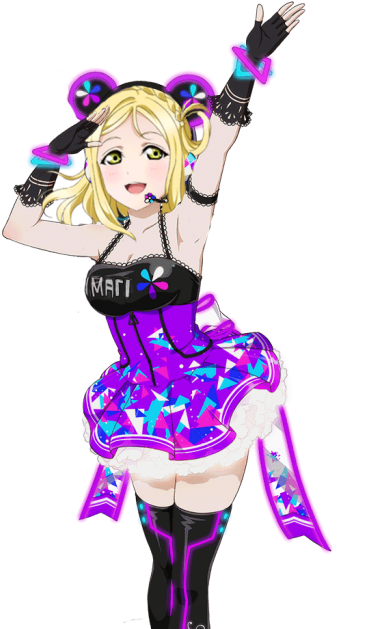 #mari Ohara #love Live #edit #render - Love Live Cyber Nozomi (700x700), Png Download
