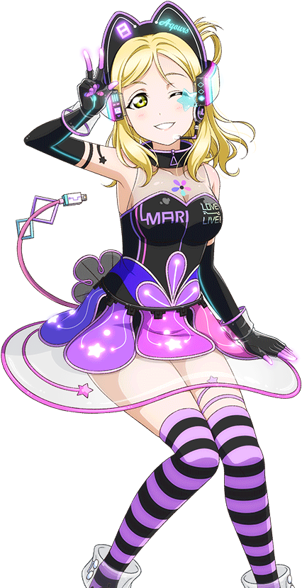Cards Mari Ohara Llsif Png Mari Love Live Halloween - Love Live Mari Transparent (1024x1024), Png Download