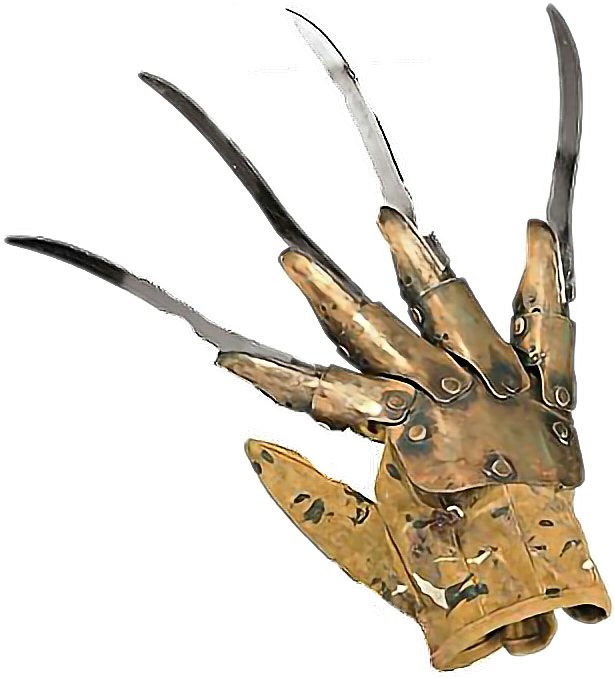 Nightmare On Elm Street: Freddy Glove (614x678), Png Download