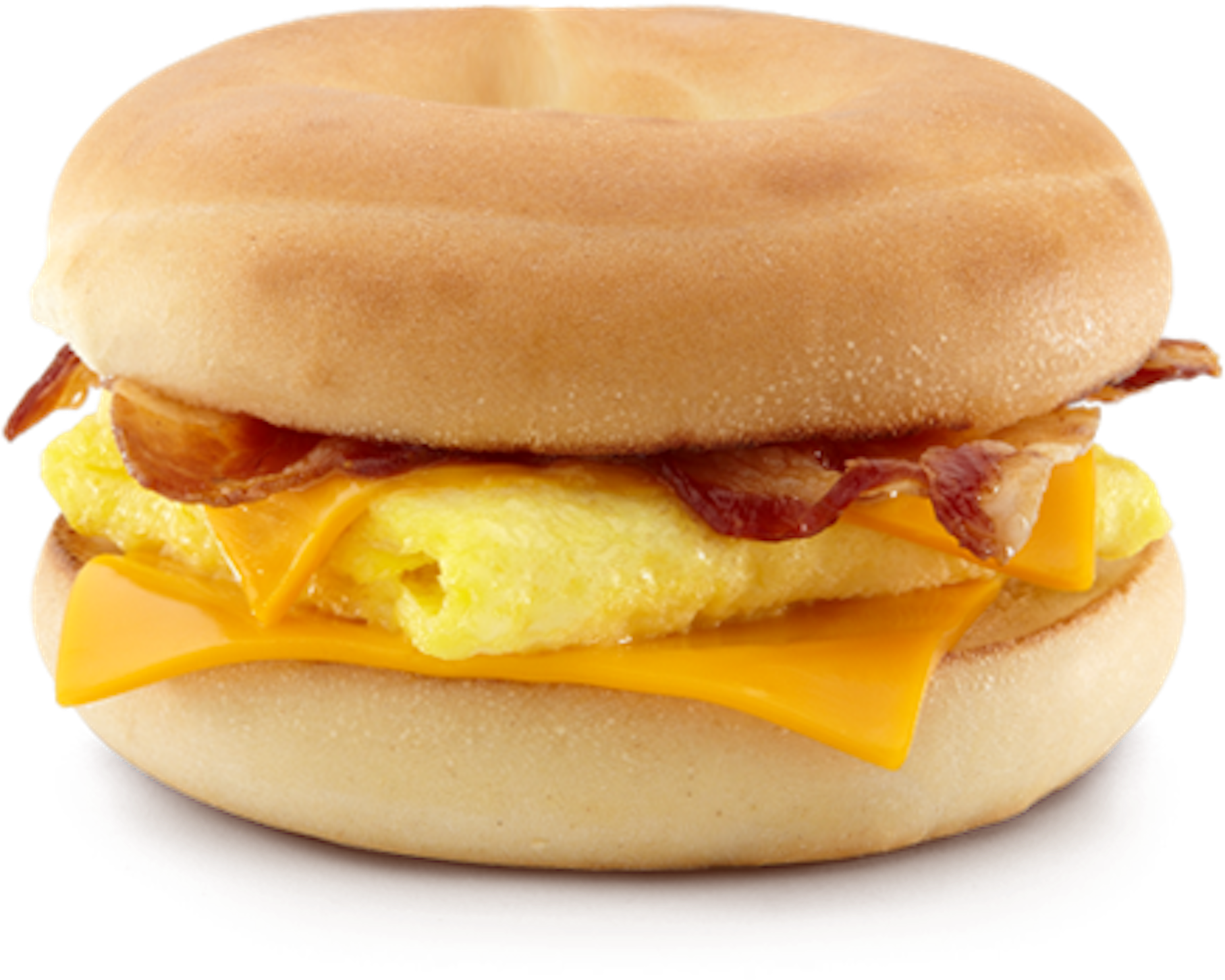 Breakfast - Bacon Egg Cheese Bagel (1850x2113), Png Download