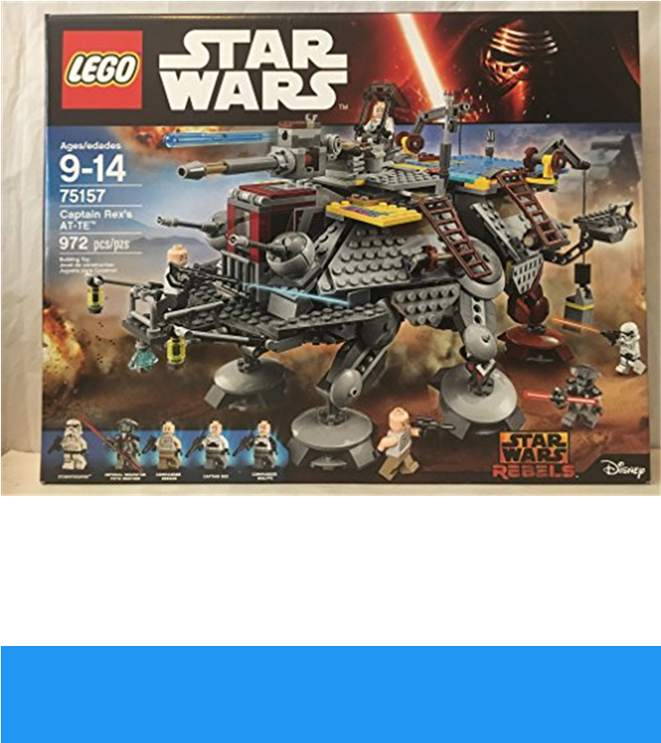 Lego Star Wars Captain Rex's At-te & Lego Star Wars - Lego Star Wars Captain Rex's At-te 75157 (735x1100), Png Download