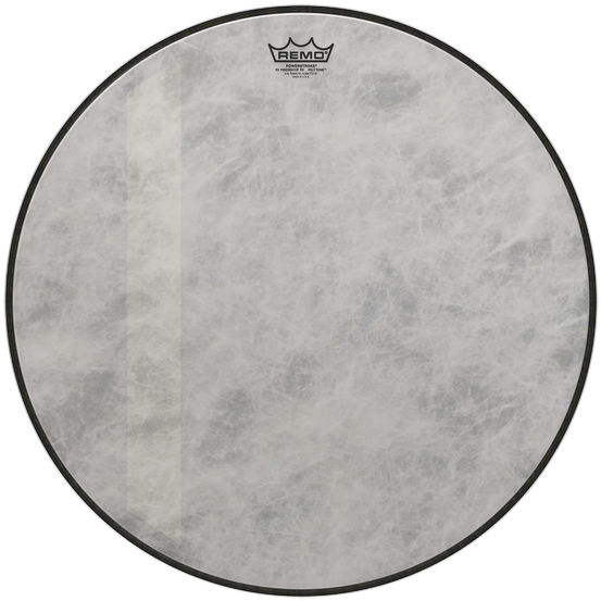 Remo 18 Inch Felt Tone Powerstroke 3 Diplomat Fibreskyn - Bass Drum (1000x800), Png Download