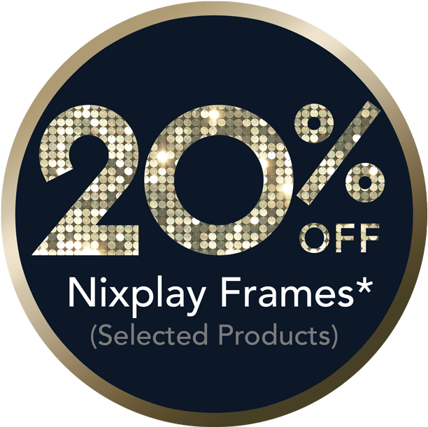 Nixplay New Year Sale Badge - Picture Frame (640x621), Png Download