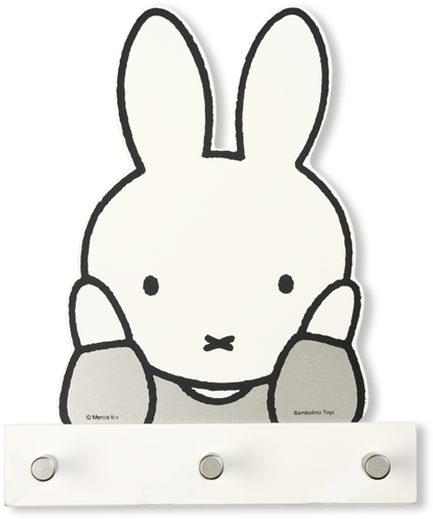Coat Rack - Play.com Mfde02 Miffy Wooden Coat Rack (800x600), Png Download