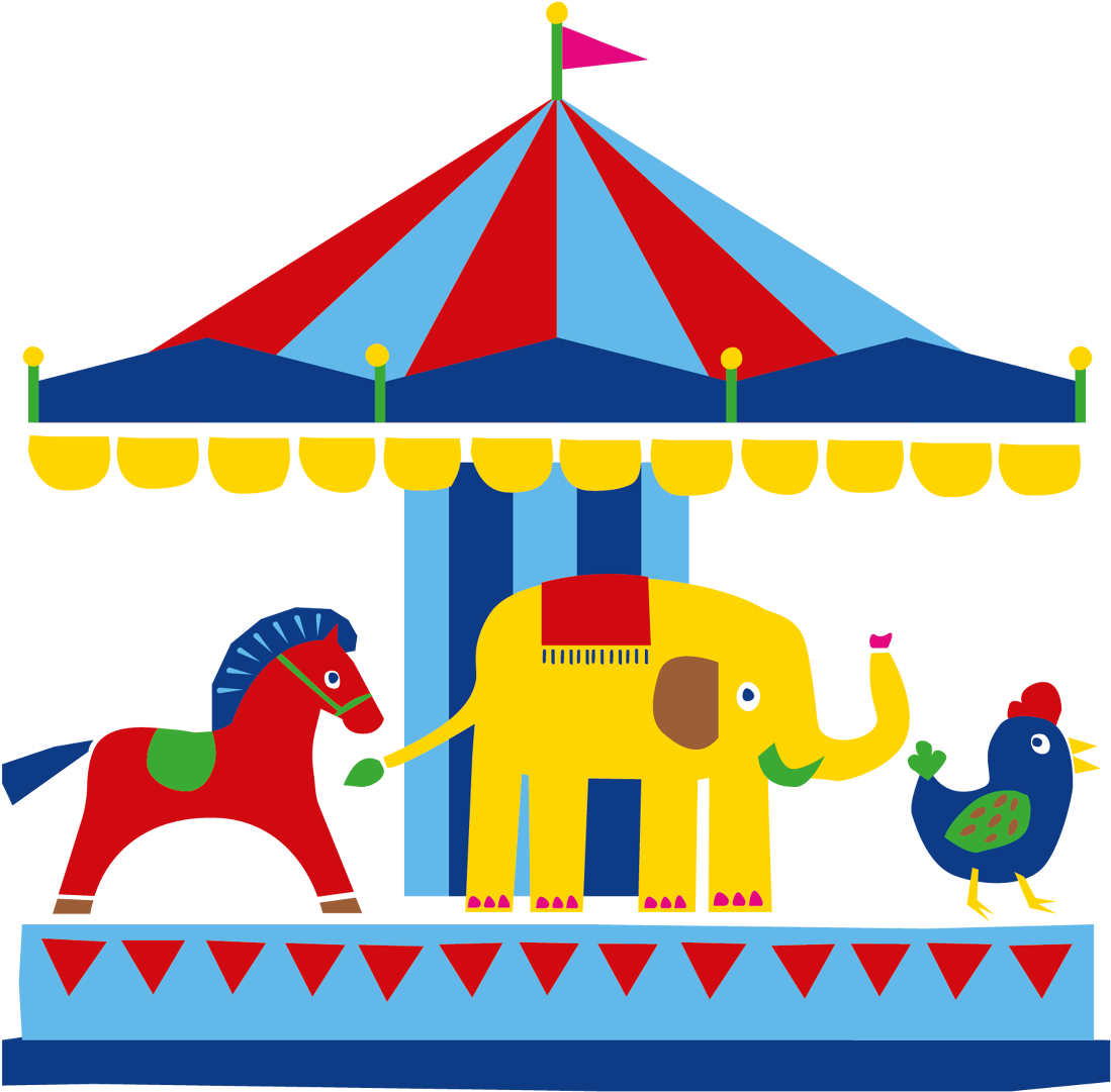Product Illustrations / Linnanmäki / Advertising Agency - Amusement Park (1099x1081), Png Download
