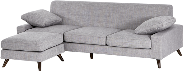 Oslo Sofa Dark Wood Legs - Oslo Sofa (632x632), Png Download
