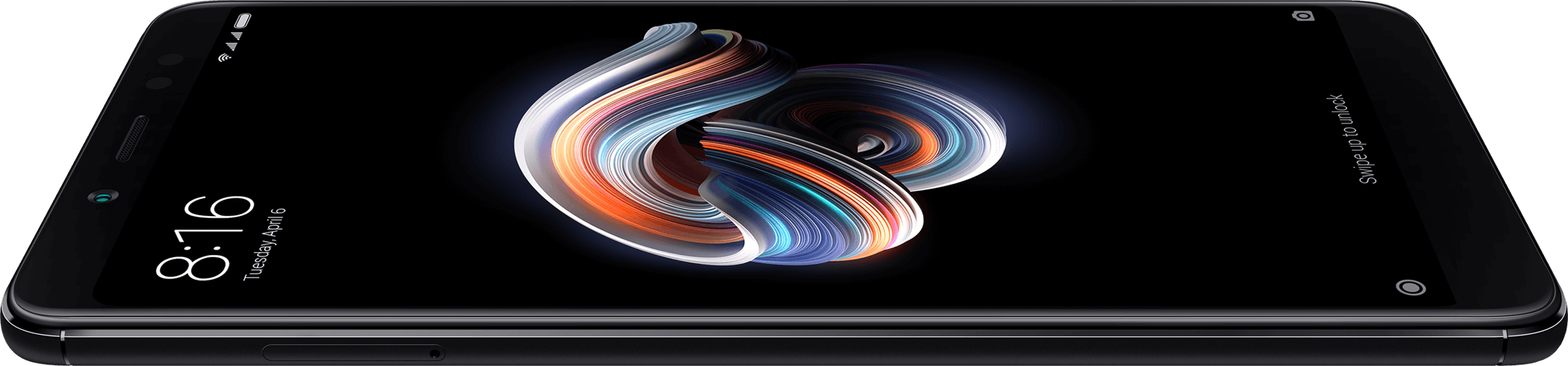 5d Curved Corning® Gorilla® Glass Display - Redmi Note 5 (2101x491), Png Download