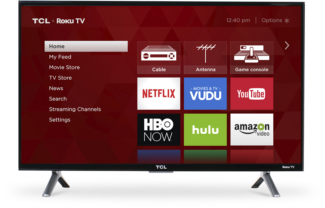 Tcl 65 Inch Tv Wall Mount (1080x744), Png Download