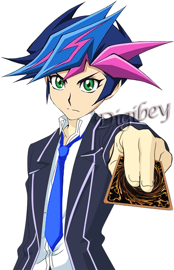 Yusaku Fujiki 3 By Digibey-daxci5g - Cartoon (600x958), Png Download