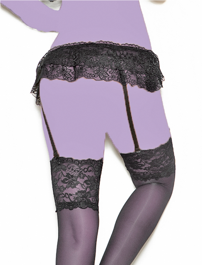 Soft Lace Garter Belt - Lace (1024x1024), Png Download