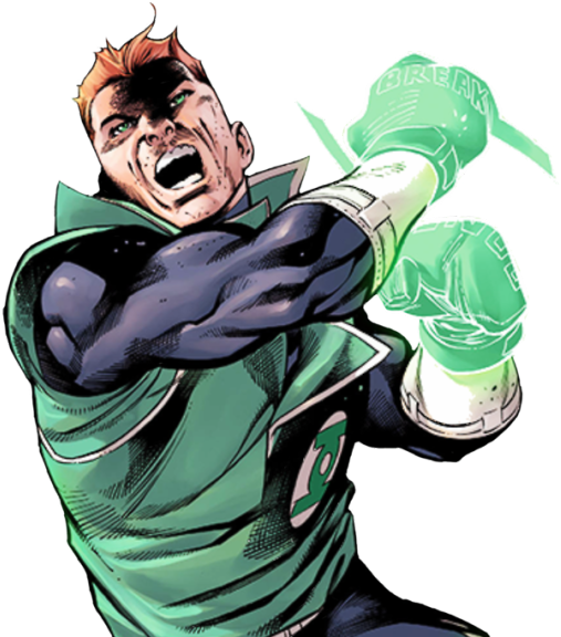 Visit - Hal Jordan (540x585), Png Download
