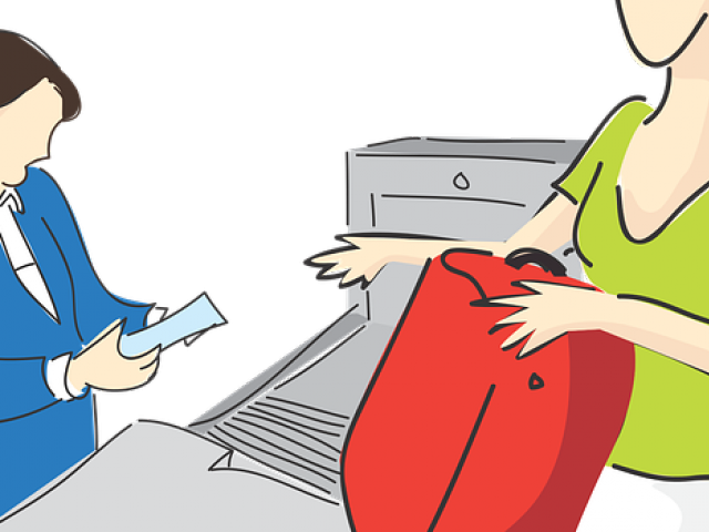 Clipart Security Conveyor Belt (640x480), Png Download