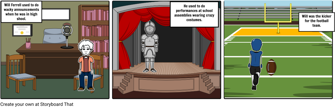 Will Ferrell - Cartoon (1164x385), Png Download