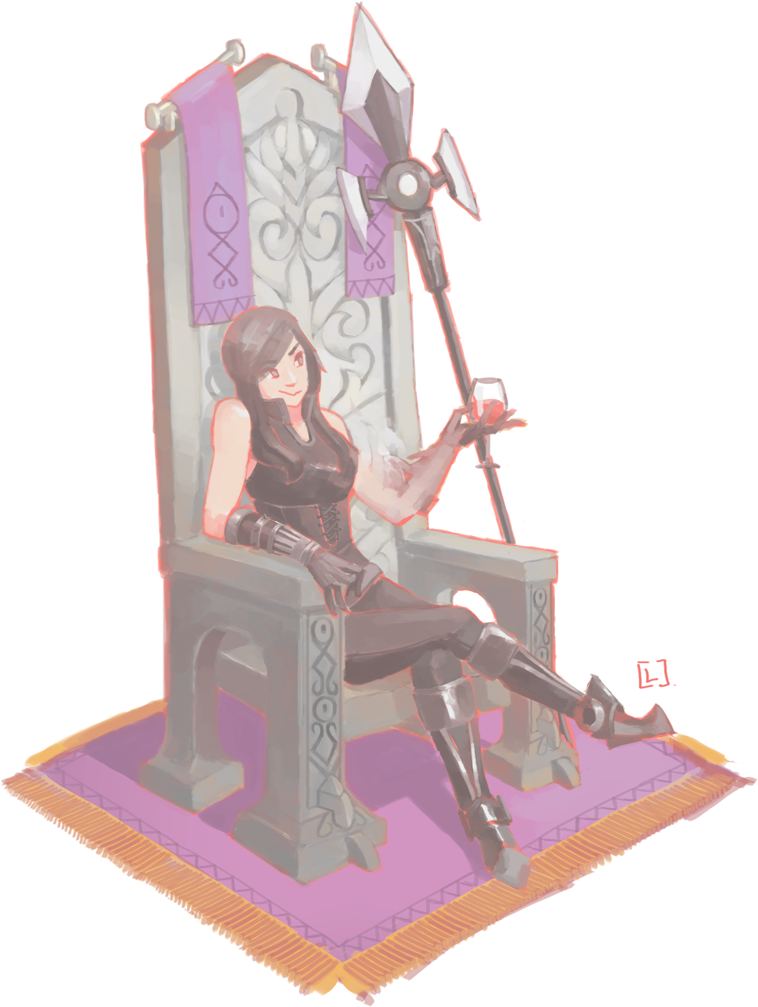 Ooc Spear-chan - Figurine (1500x2015), Png Download