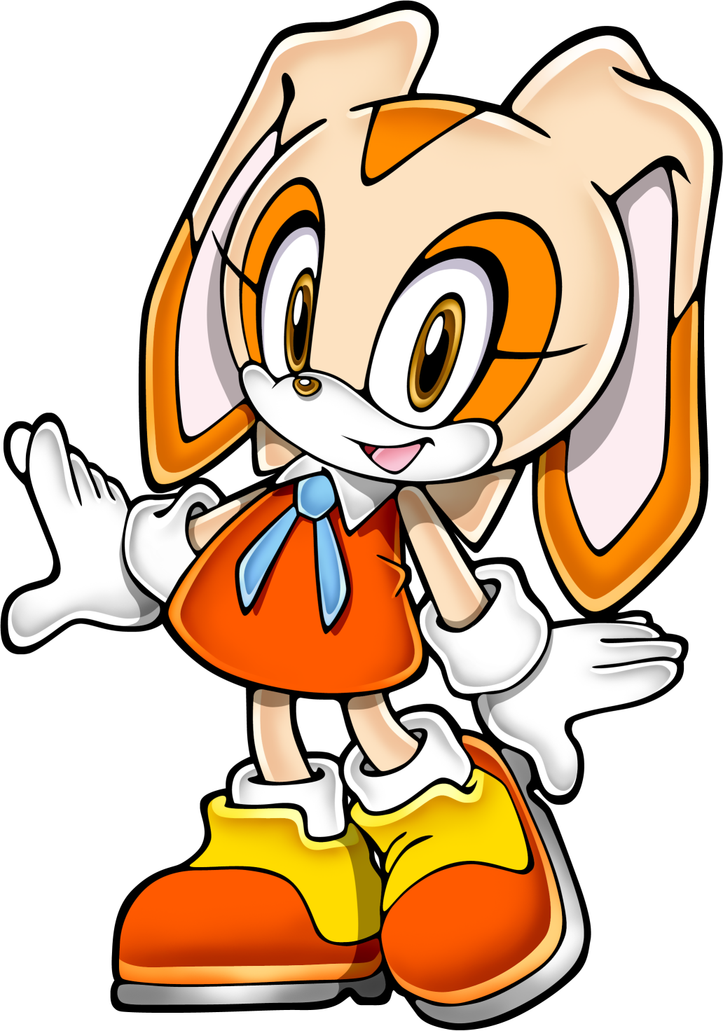 Latestcb=20101030065754 - Cream The Rabbit (1032x1472), Png Download