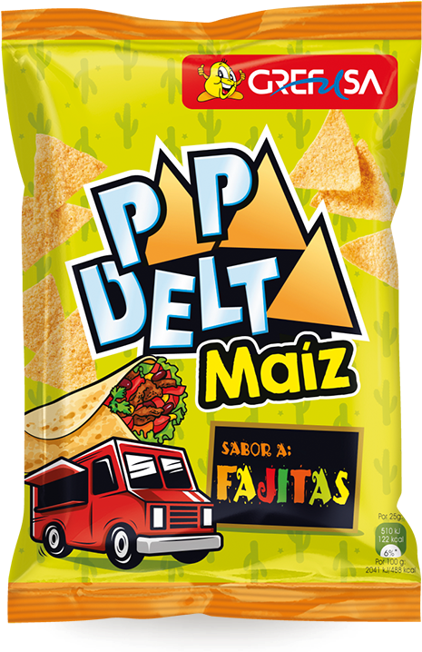 Papadelta Sabor A Fajitas - Papadelta (600x781), Png Download