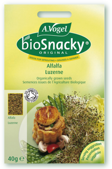 . Vogel Biosnacky Alfalfa 40g (600x600), Png Download