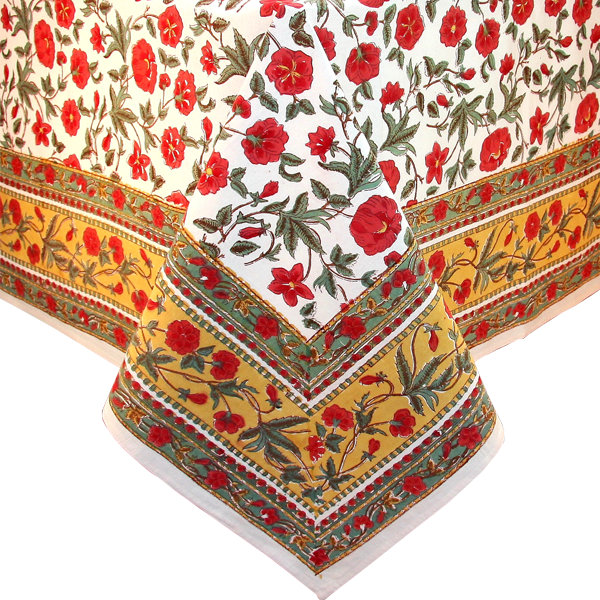Create A Unique Table Setting With Our Hand Block-printed - Product (600x600), Png Download