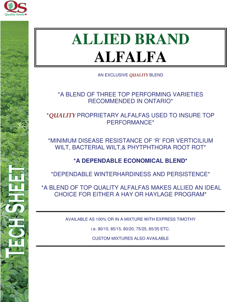 Allied Brand Alfalfa - Alfalfa (800x1035), Png Download